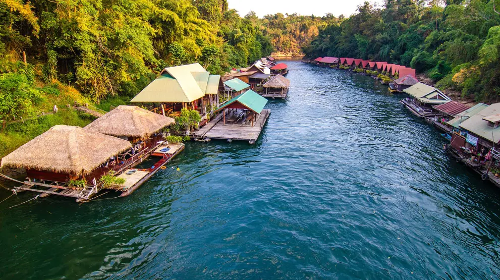 Opplev fantastiske River Kwai på din reise til Thailand