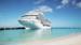 Et cruiseskip ligger til kai på Grand Turk Island - Cruise i Karibien
