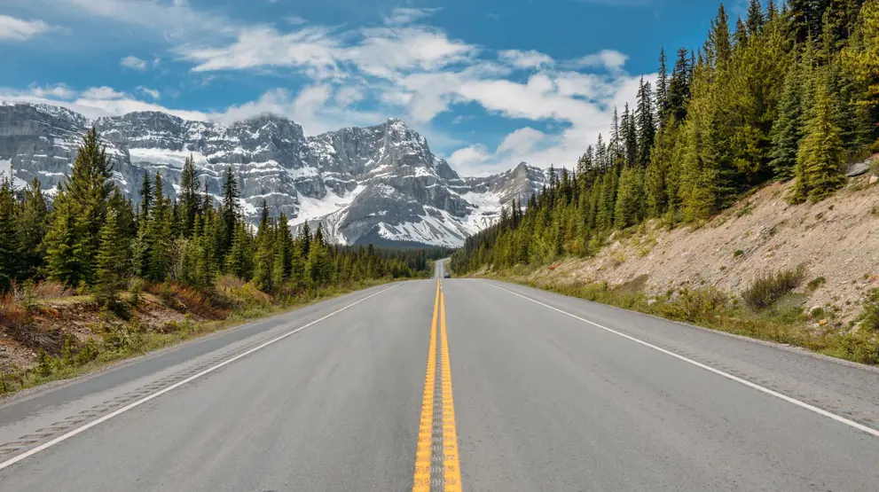 Bow Valley Parkway, Banff National Park, Alberta, Canada