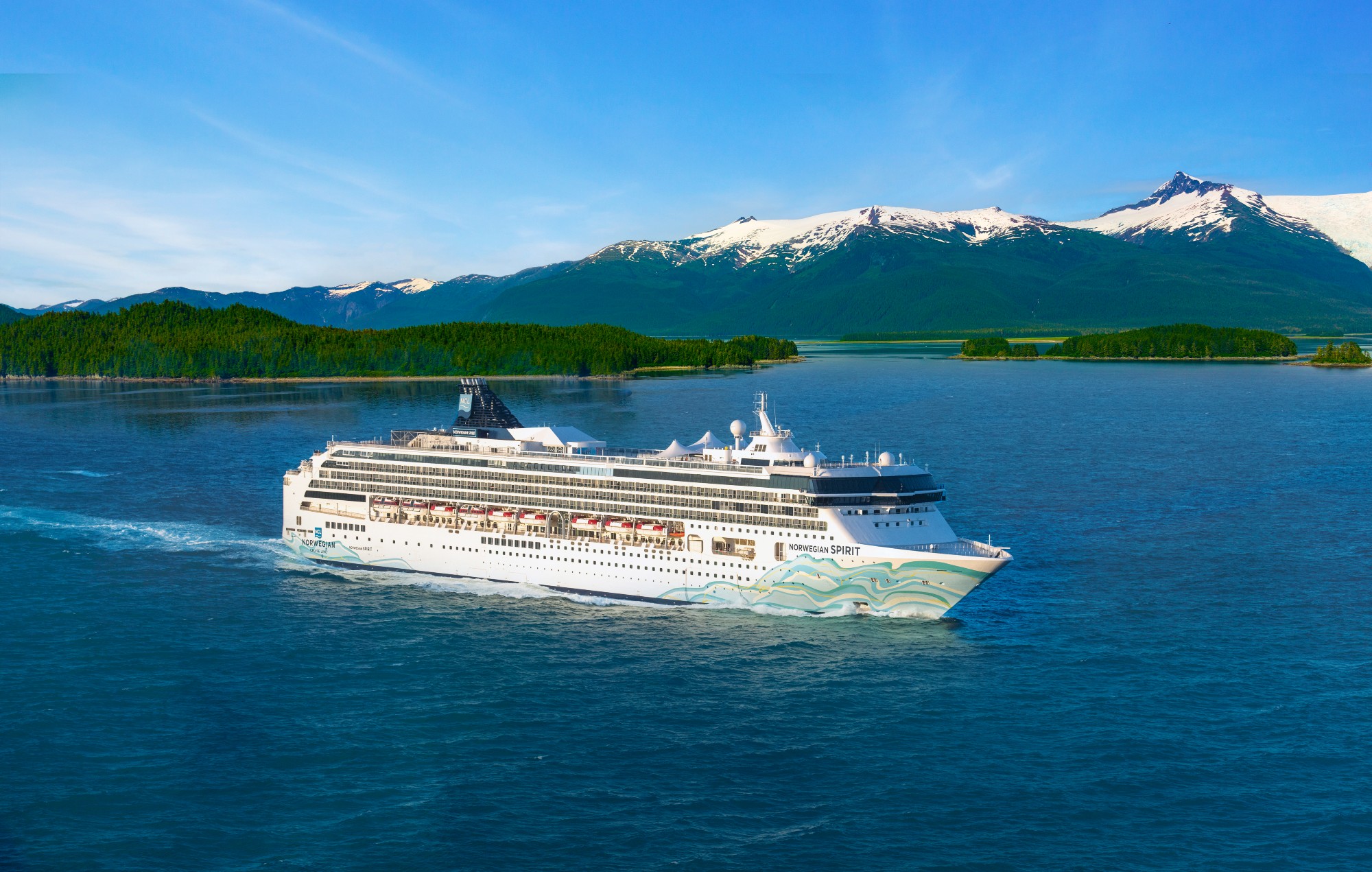 Norwegian Spirit i Alaska