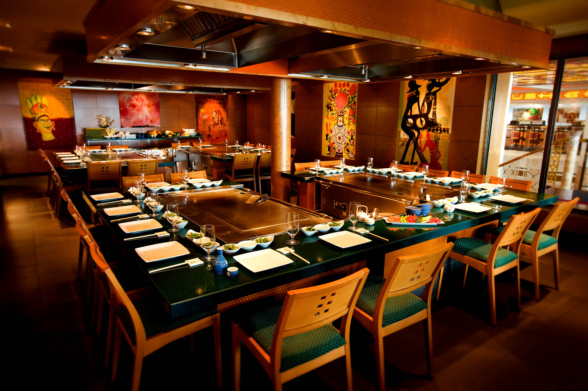 Teppanyaki restaurant