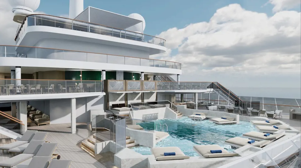 Atoll Pool Bar - et stilig og avslappet sted å nyte forfriskende drinker og cocktailer
