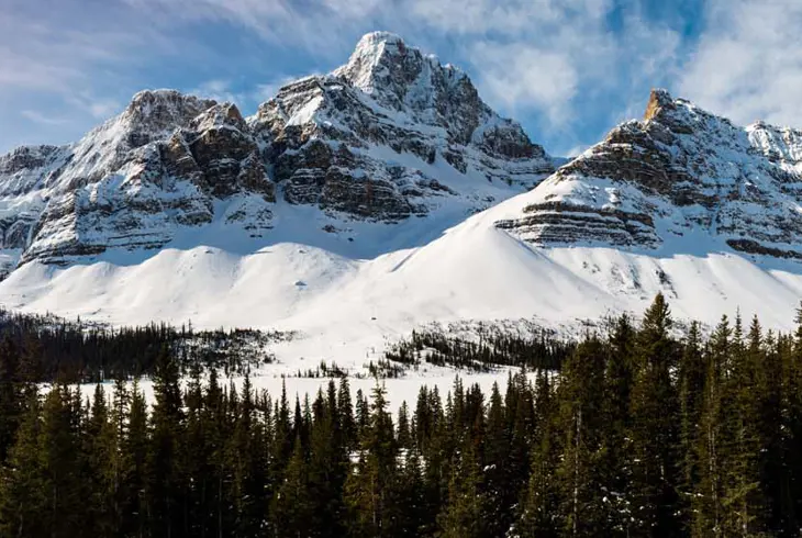 Banff National Park om vinteren