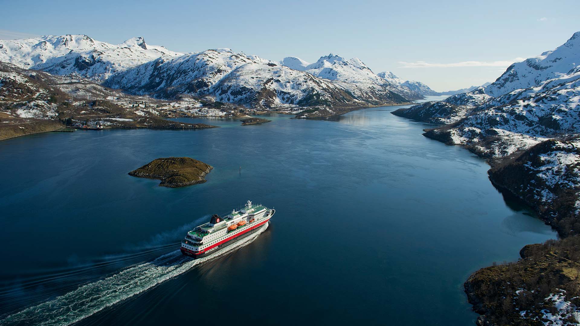 På cruise med Hurtigruten i de norske fjordene | Foto: Hurtigruten