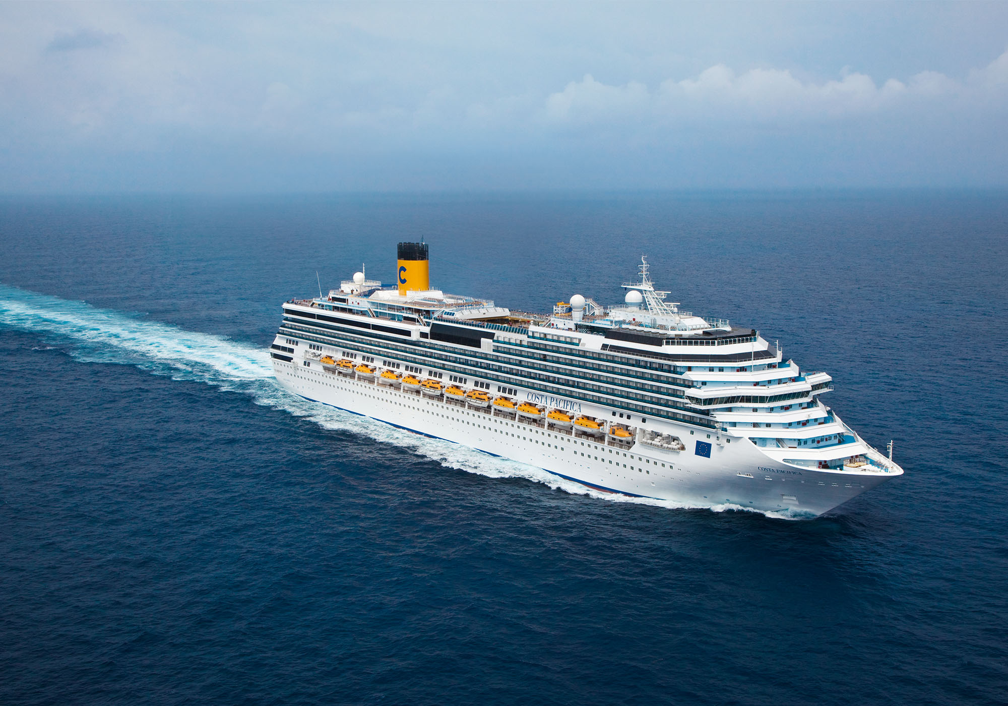 Italiensk design, flotte fasiliteter og avslappet atmosfære venter på Costa Pacifica