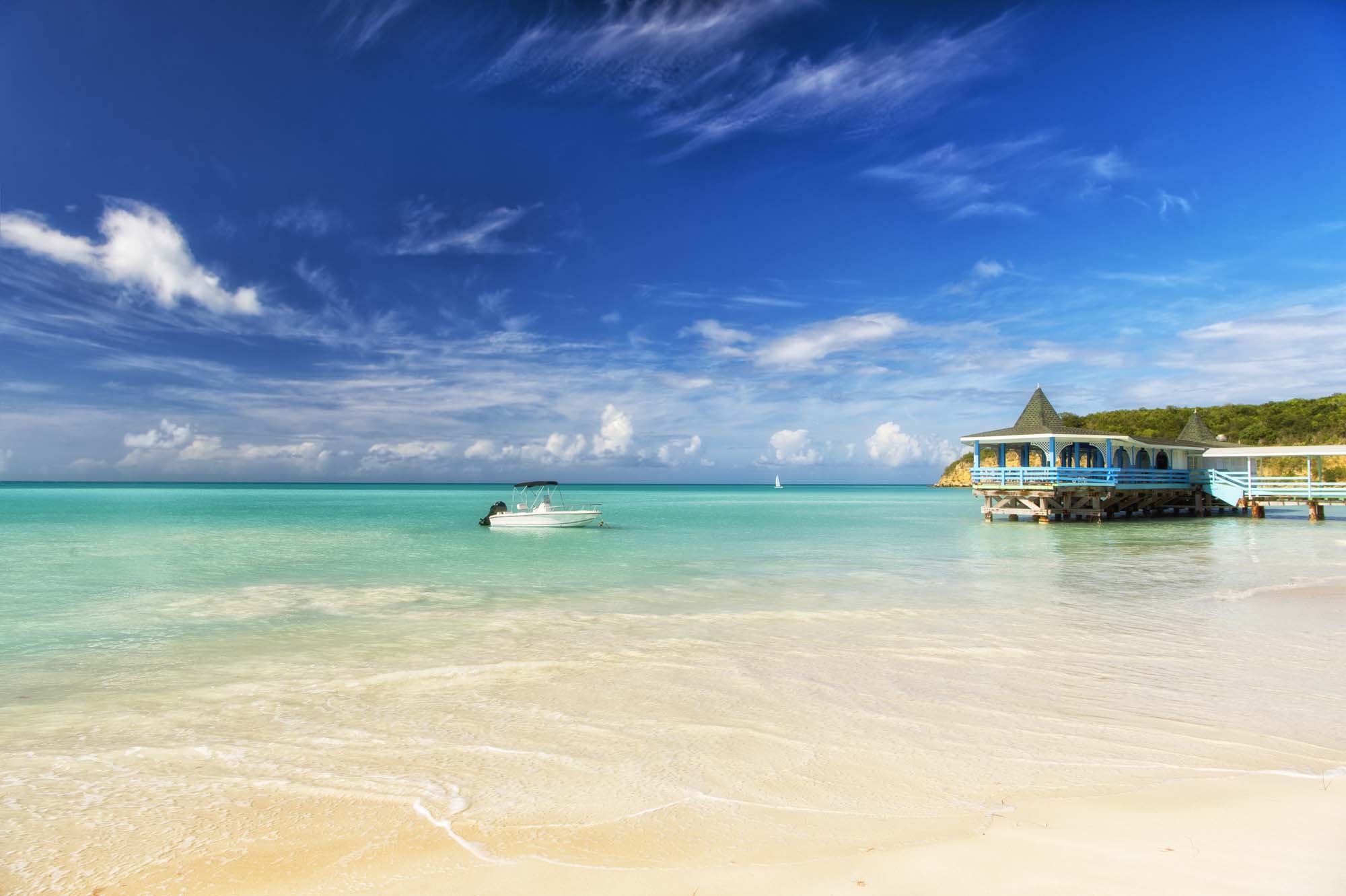 Besøk den vakre stranden i St. Johns på Antigua