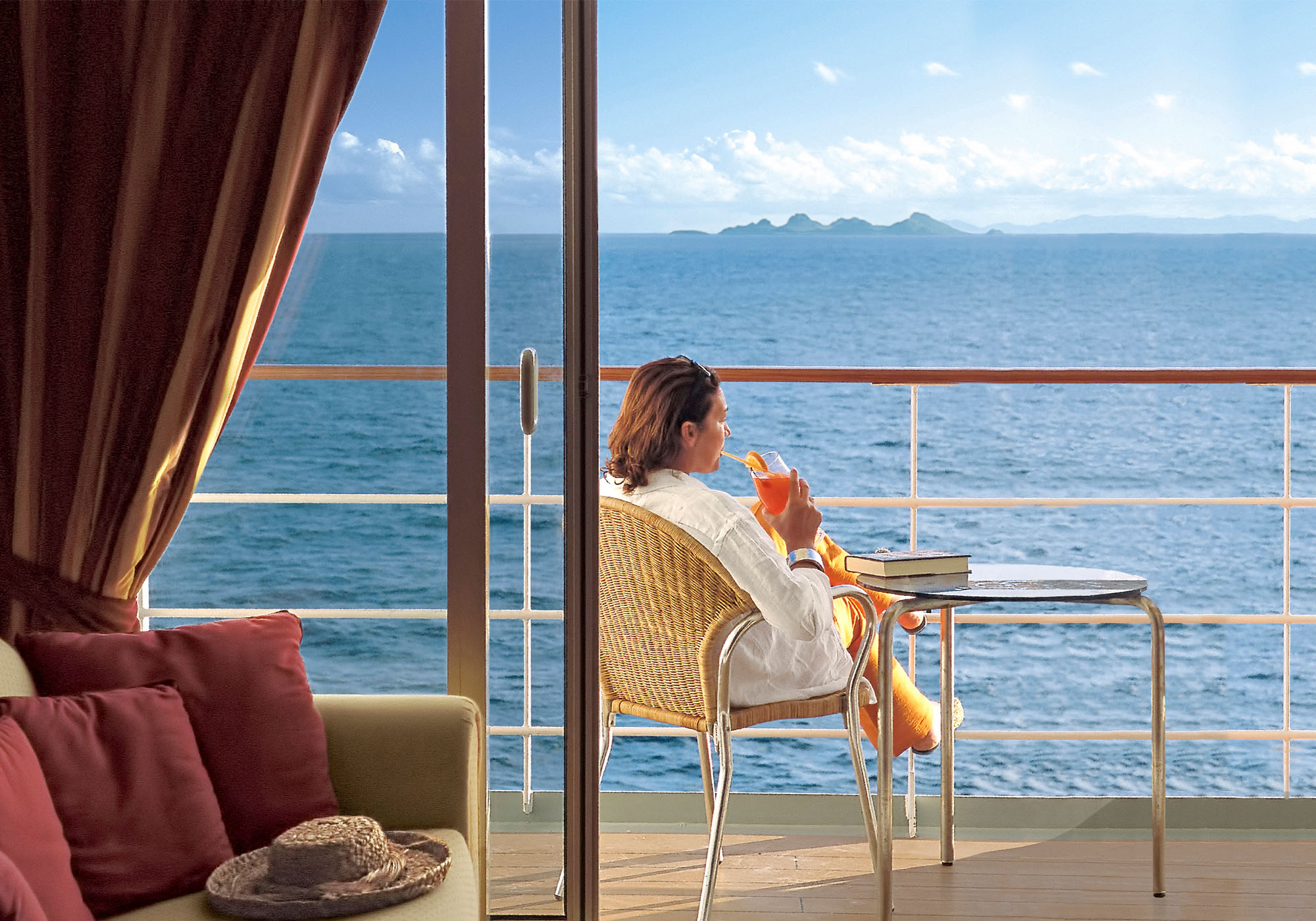 Der er fast program noen av dagene, men det er også masse tid på egen hånd