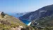 Den vakre kystlinjen på Kefalonia i den greske øygruppen Den vakre kystlinjen på Kefalonia i den greske øygruppen