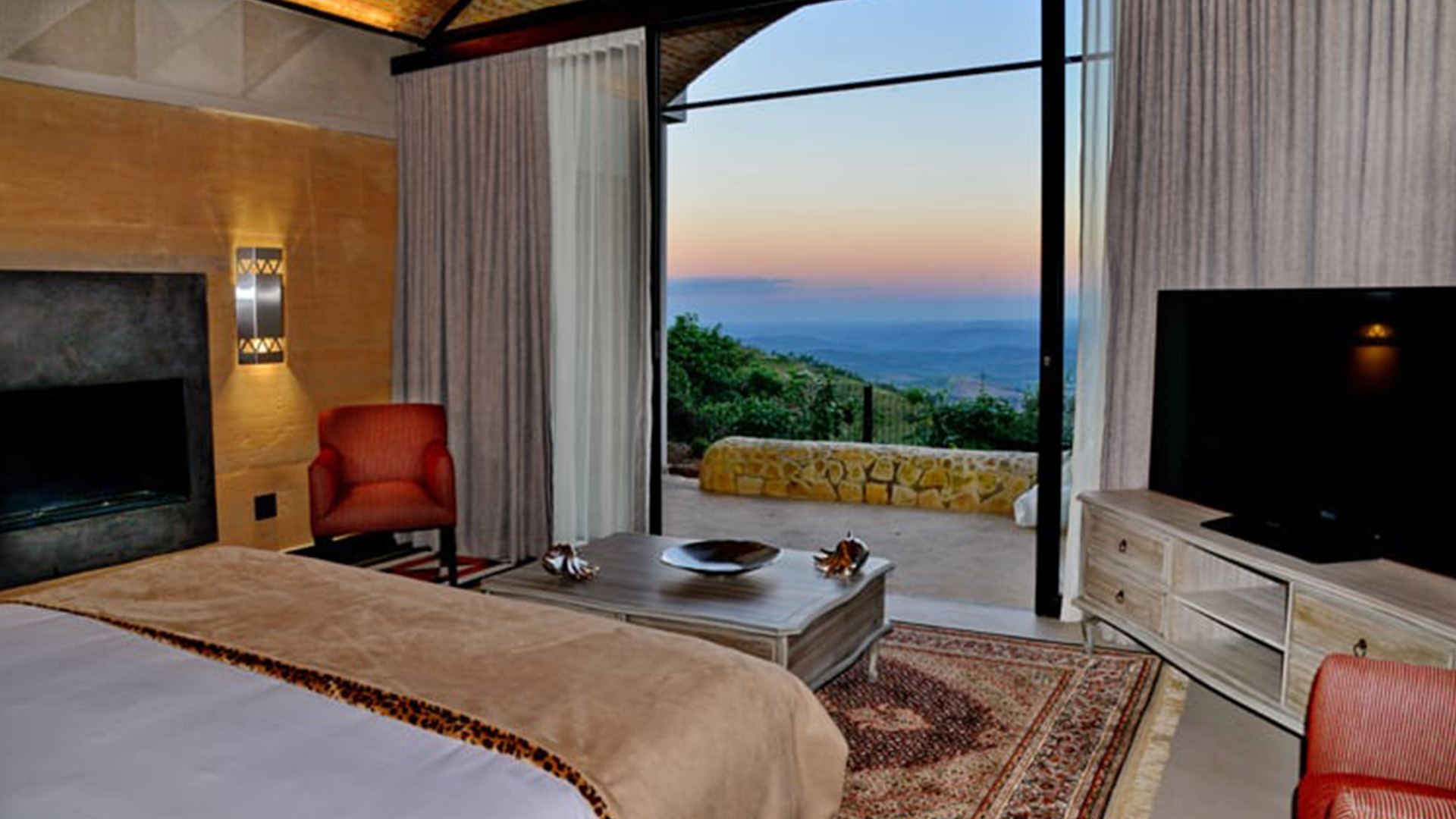 Bo på Angels View Hotel i Graskop og nyt den fortryllende utsikten