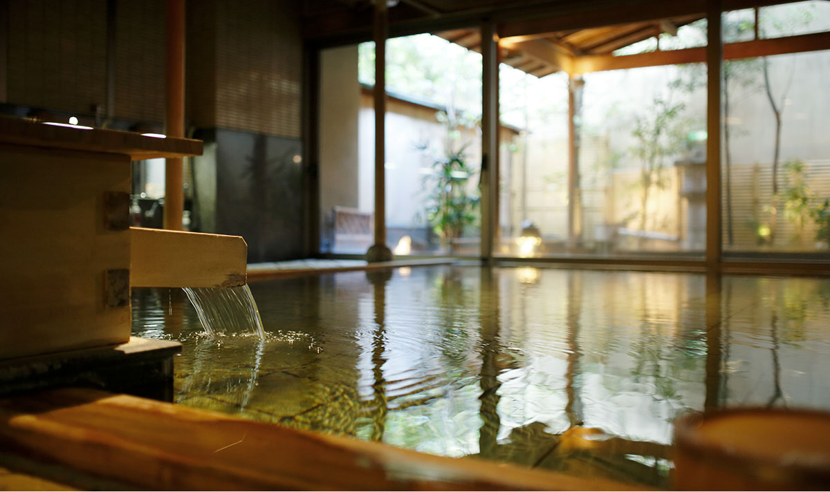 Onsen bad på Hatori