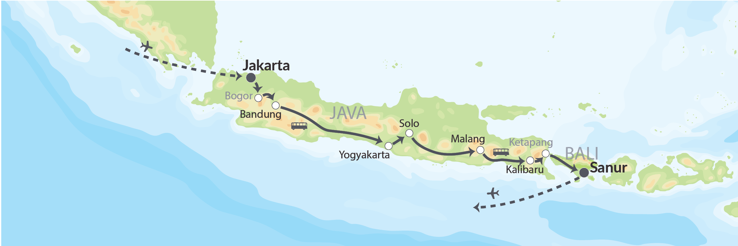 22117 Indonesisk Eventyr På Java Og Bali