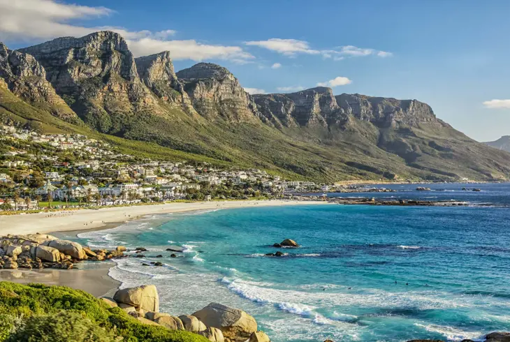 Cape Towns strandlinje, Sør-Afrika