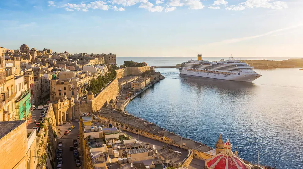 Nyt et deilig cruise i Middelhavet
