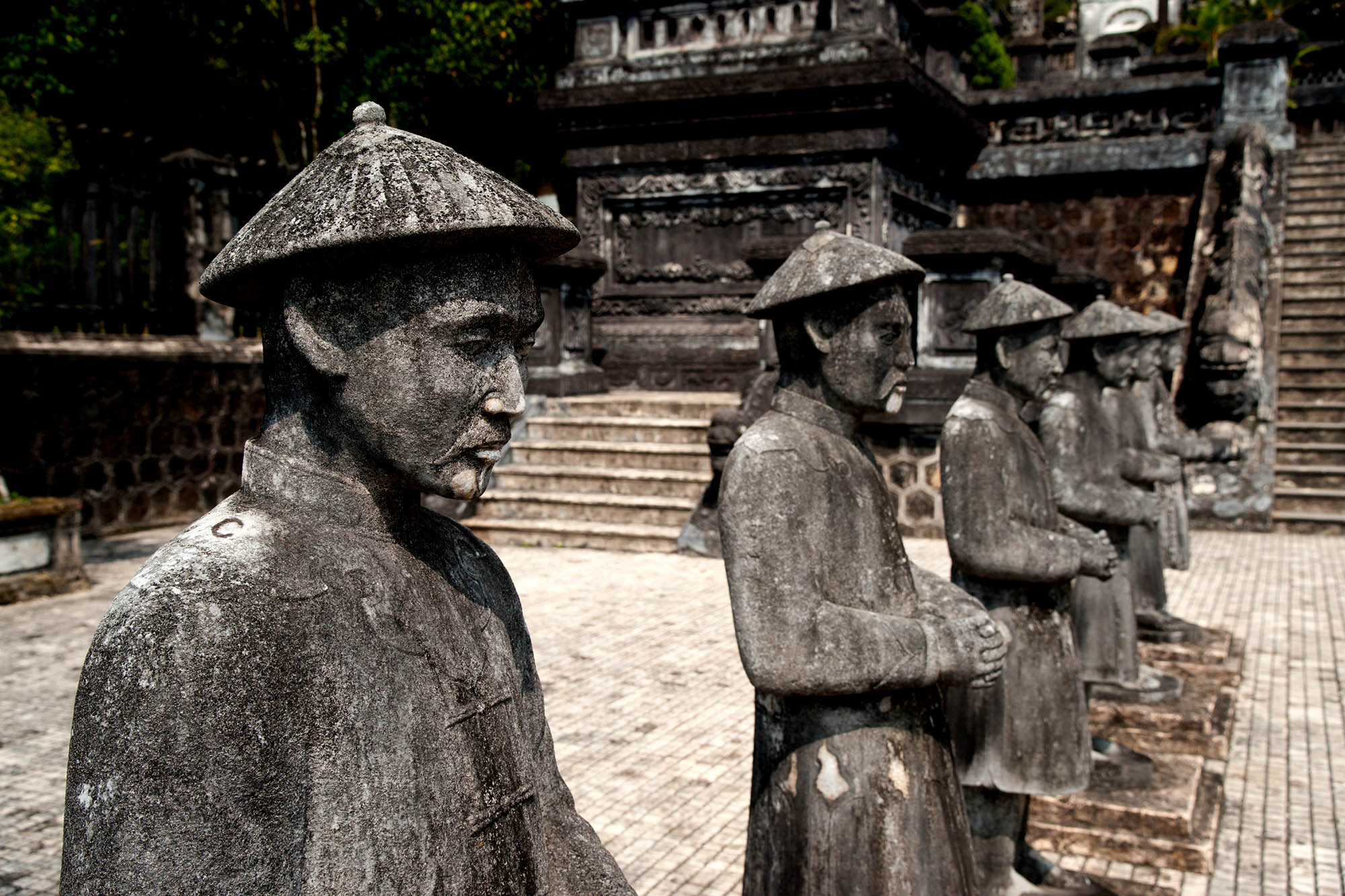 De keiserlige gravene i Hue