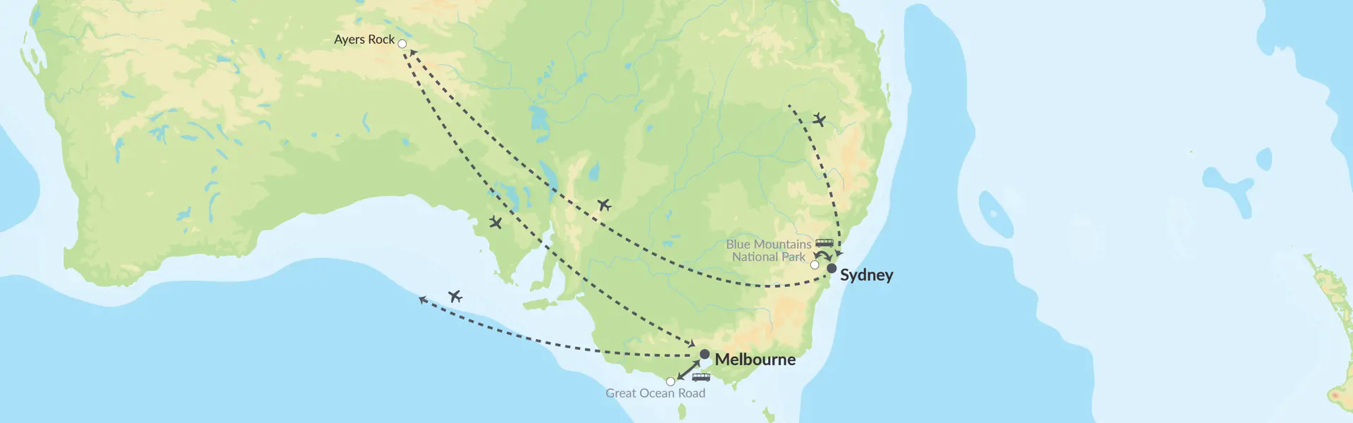 14281 Storby Og Natur I Australien