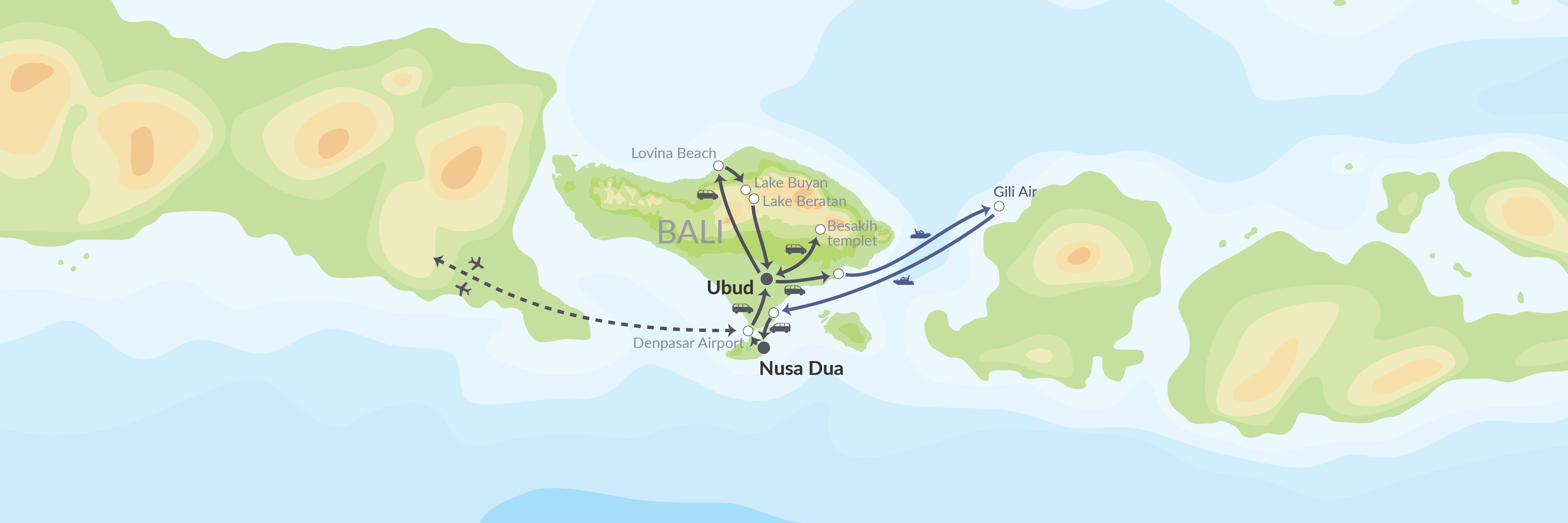 83494 Balis Højdepunkter & Badeferie På Gili Air