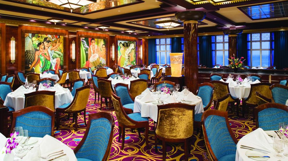 Restaurant Grand Pacific om bord på Norwegian Jade