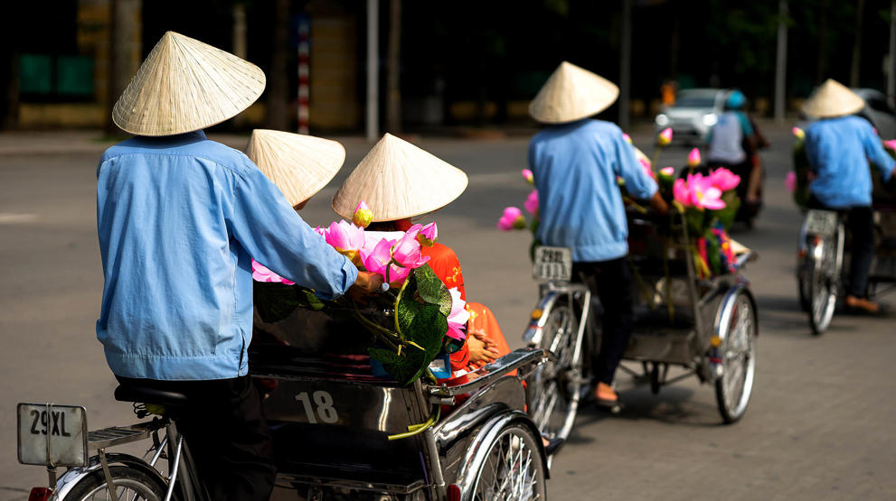 Dra på tur i sykkelvogner og opplev det yrende livet - Reiser til Vietnam 