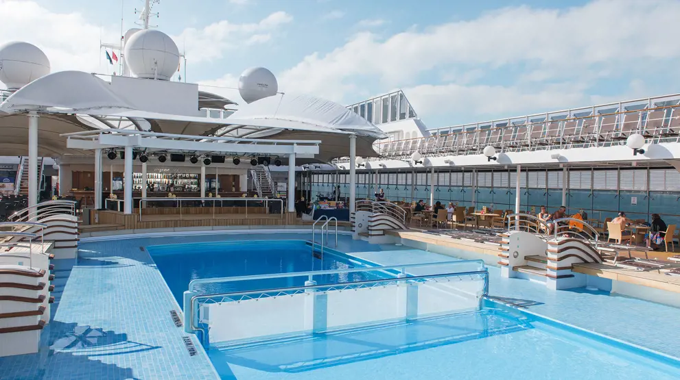 På cruise i Middelhavet med MSC Lirica