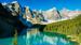 Moraine Lake i Banff National Park - Togreise gjennom Rocky Mountains