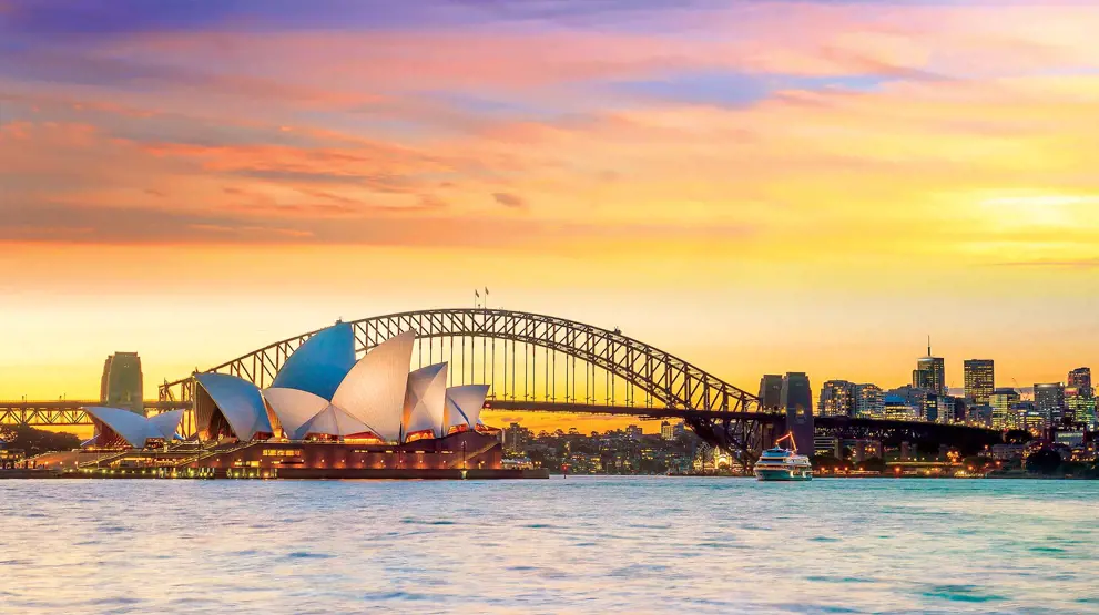 Dere vil få guidede omvisninger i Sydney og selvfølgelig besøke operahuset