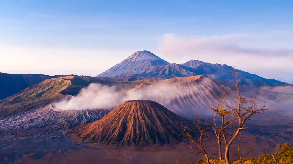Vulkanen Gunung Bromo, Java, Indonesia