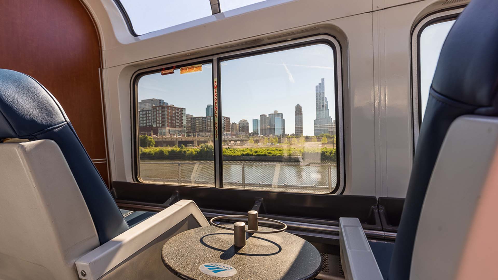  På en togreise i USA kan du kjøre mellom storbyene eller på tvers av landet - mulighetene er mange!