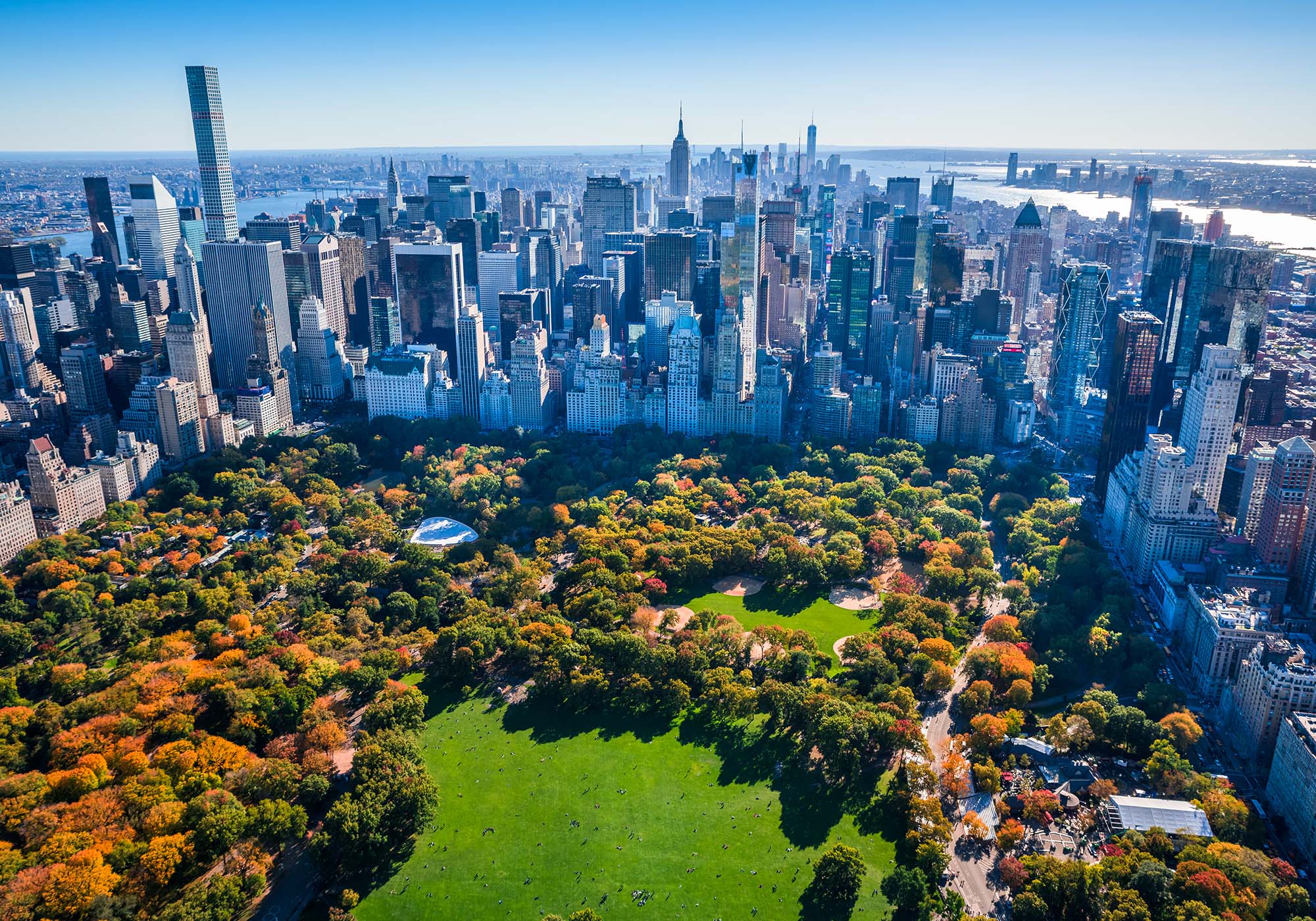 New York byr på den perfekte balansen mellom storbyens energi og grønne oaser som Central Park