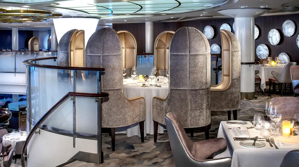 Celebrity Cruises tilbyr et bredt utvalg av spisesteder