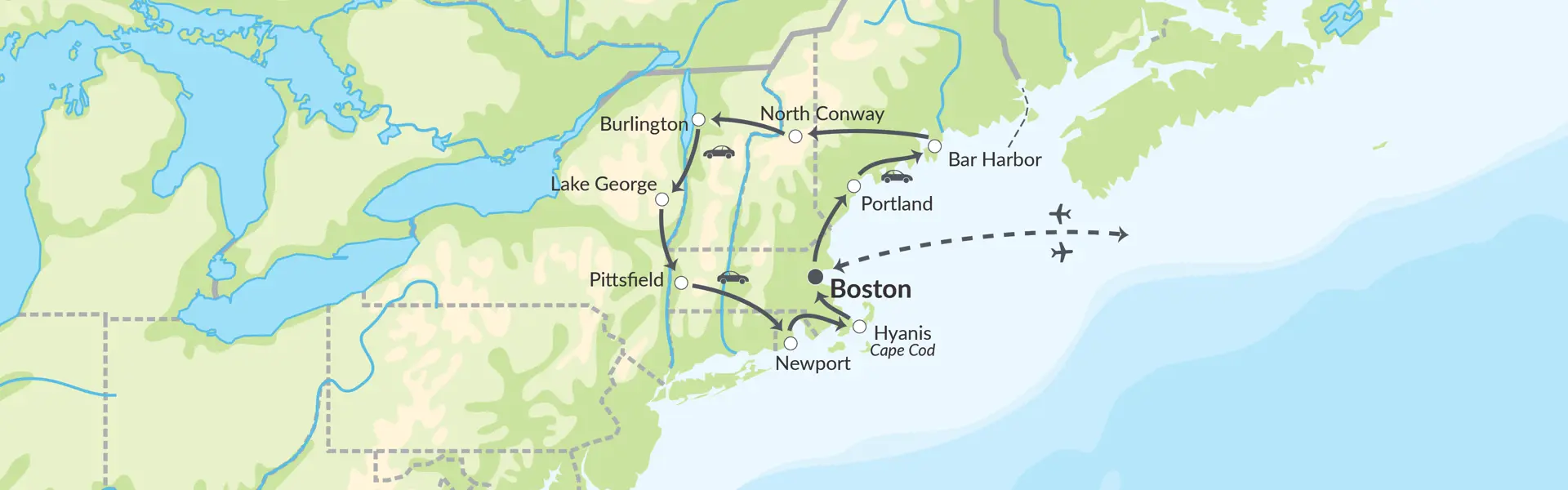 6407 Unik Tur Gennem New Englands Smukke Delstater
