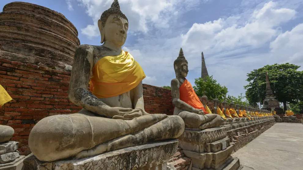 Besøk kongebyen Ayutthaya og opplev den historiske fortiden