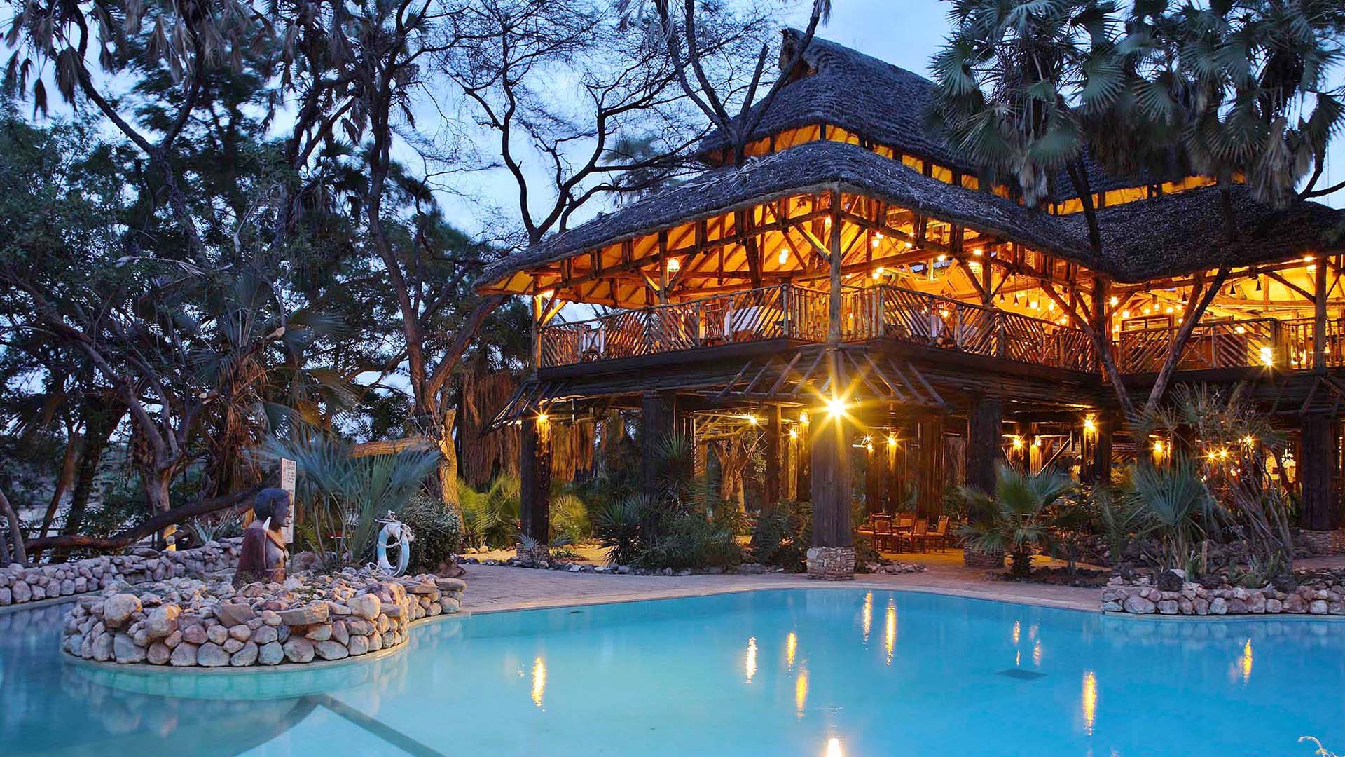 Det blir en hyggelig atmosfære om kvelden