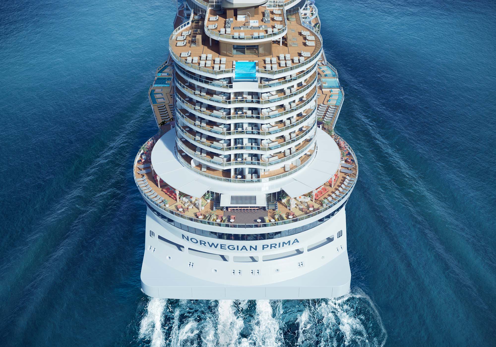 NCL er kjent for å ha flotte, innovative skip som bl.a. nye Norwegian Prima