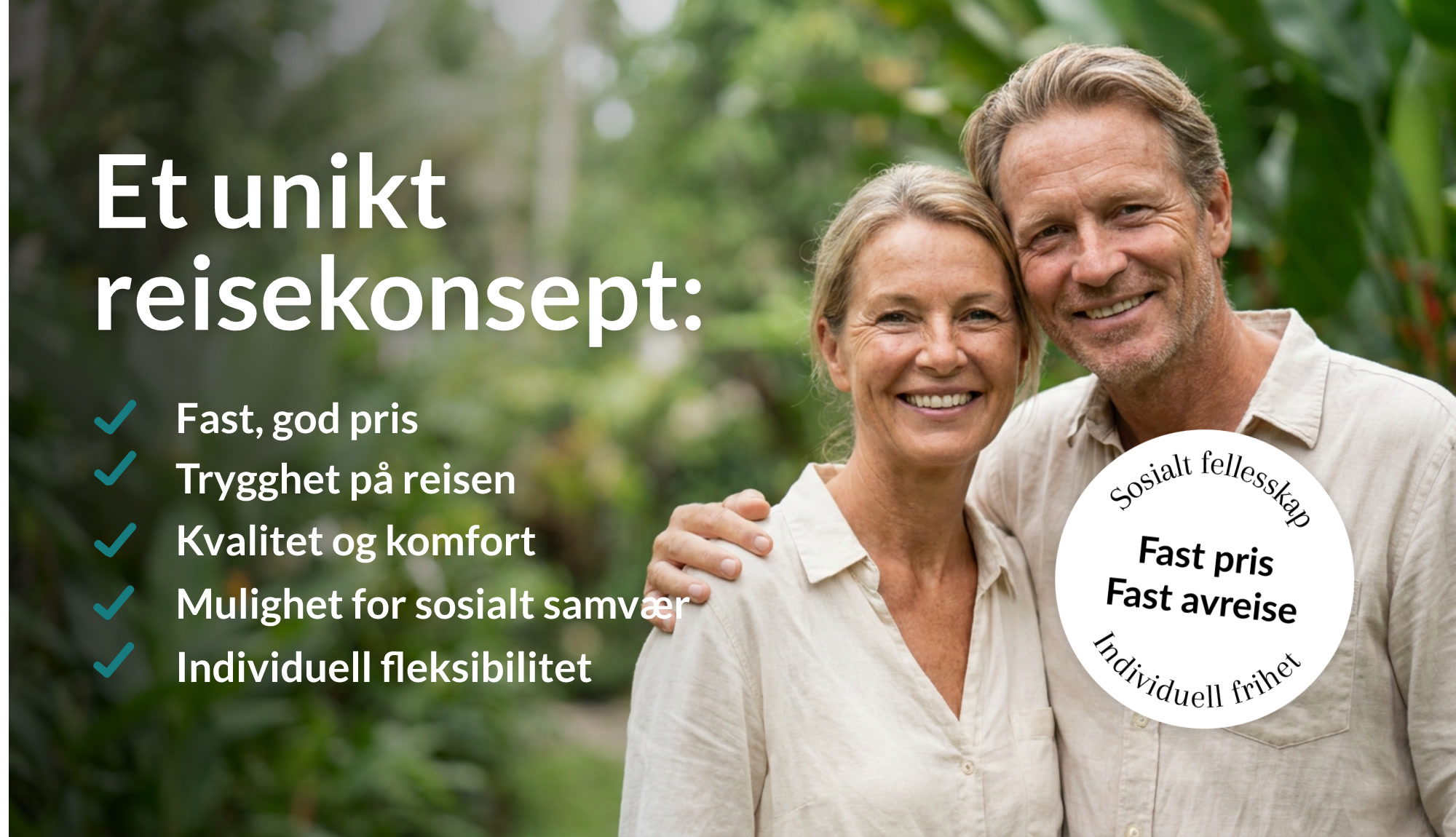 Fastpris Fastafrejse BNO Umbraco Wide