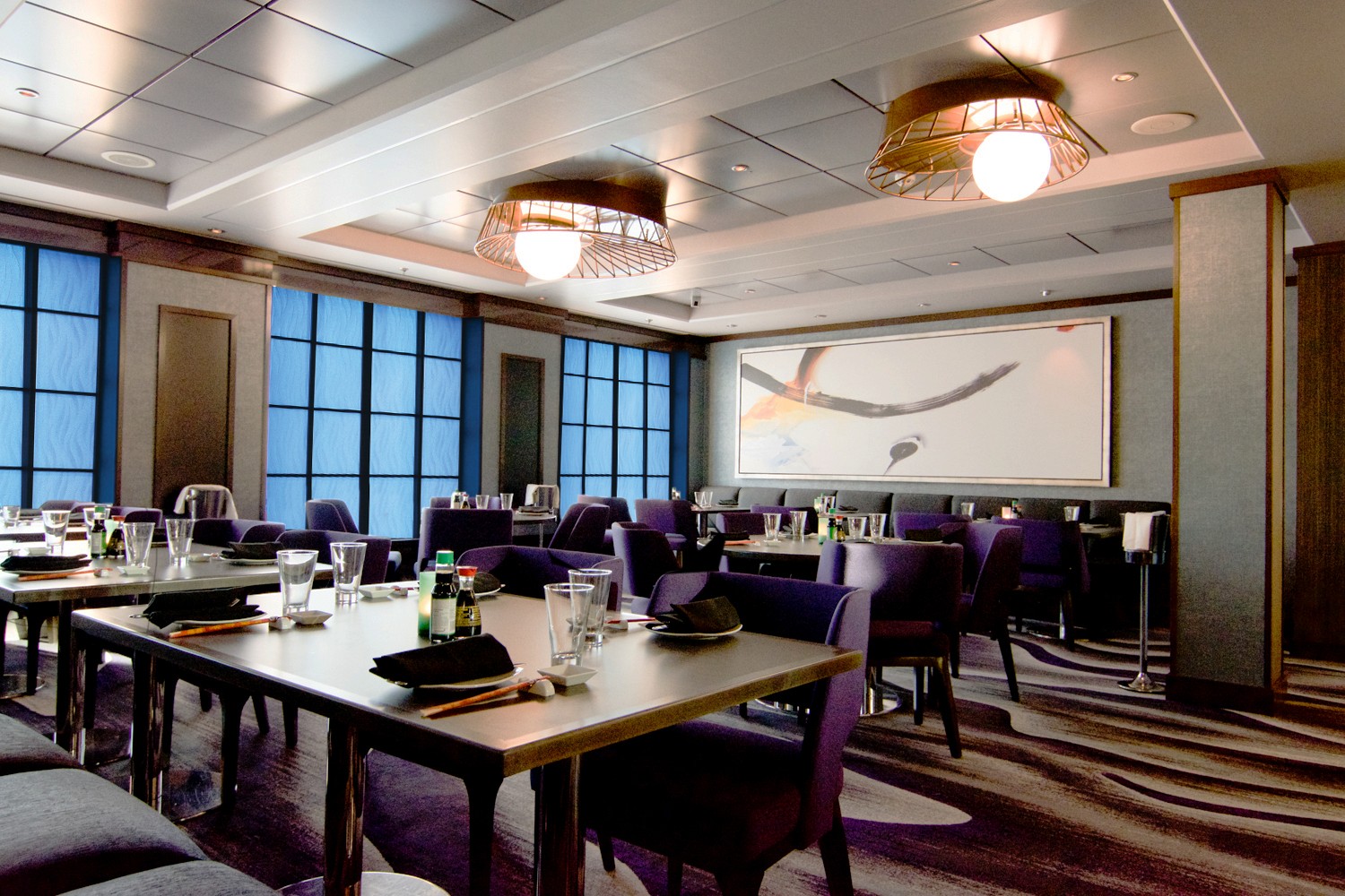 Restauranten East Meets West om bord på Norwegian Pride of America