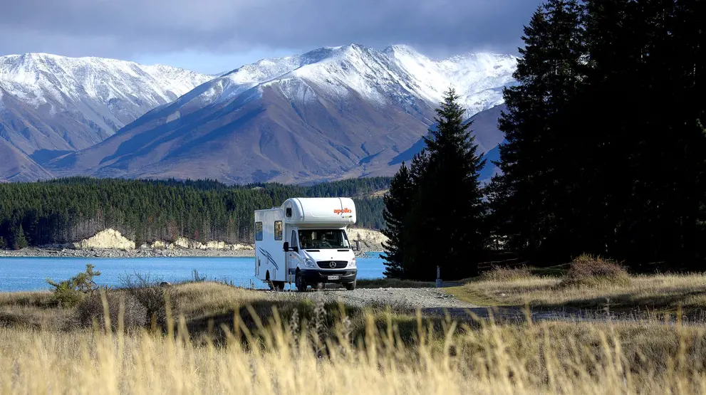 Ferie i bobil på New Zealand