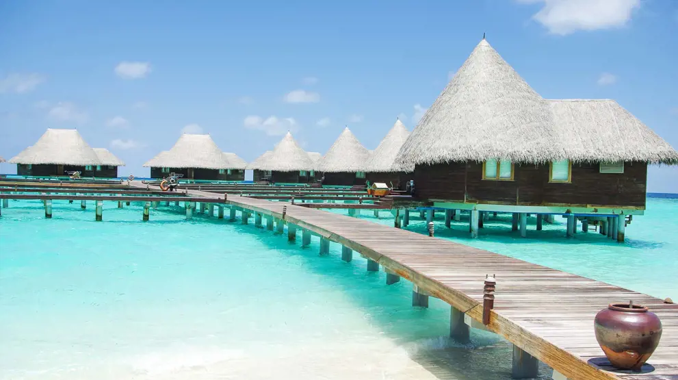 Bo i paradislignende omgivelser på Maldivene
