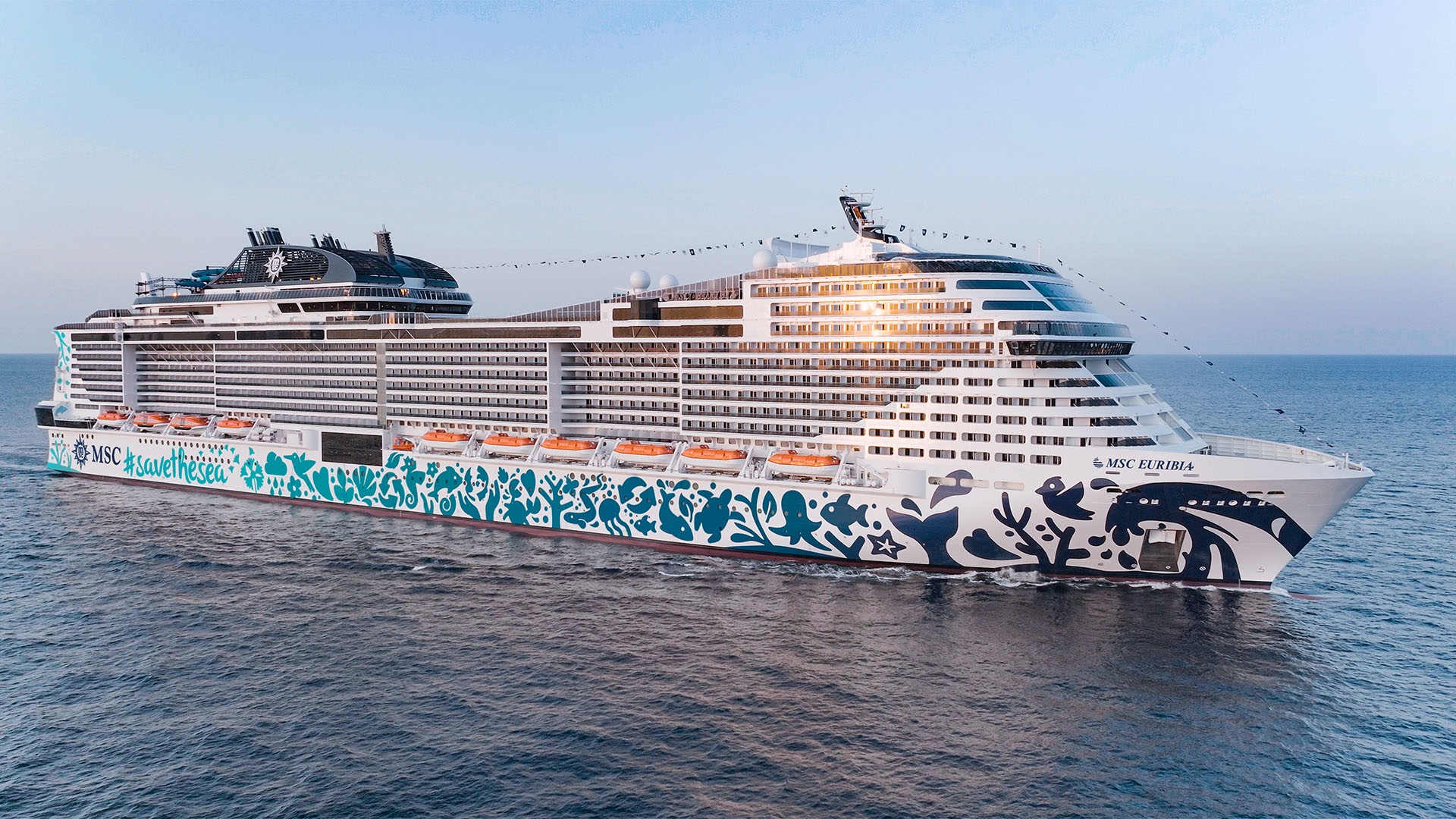 MSC Euribia er et av MSC Cruises sine nyeste og mest innovative cruiseskip
