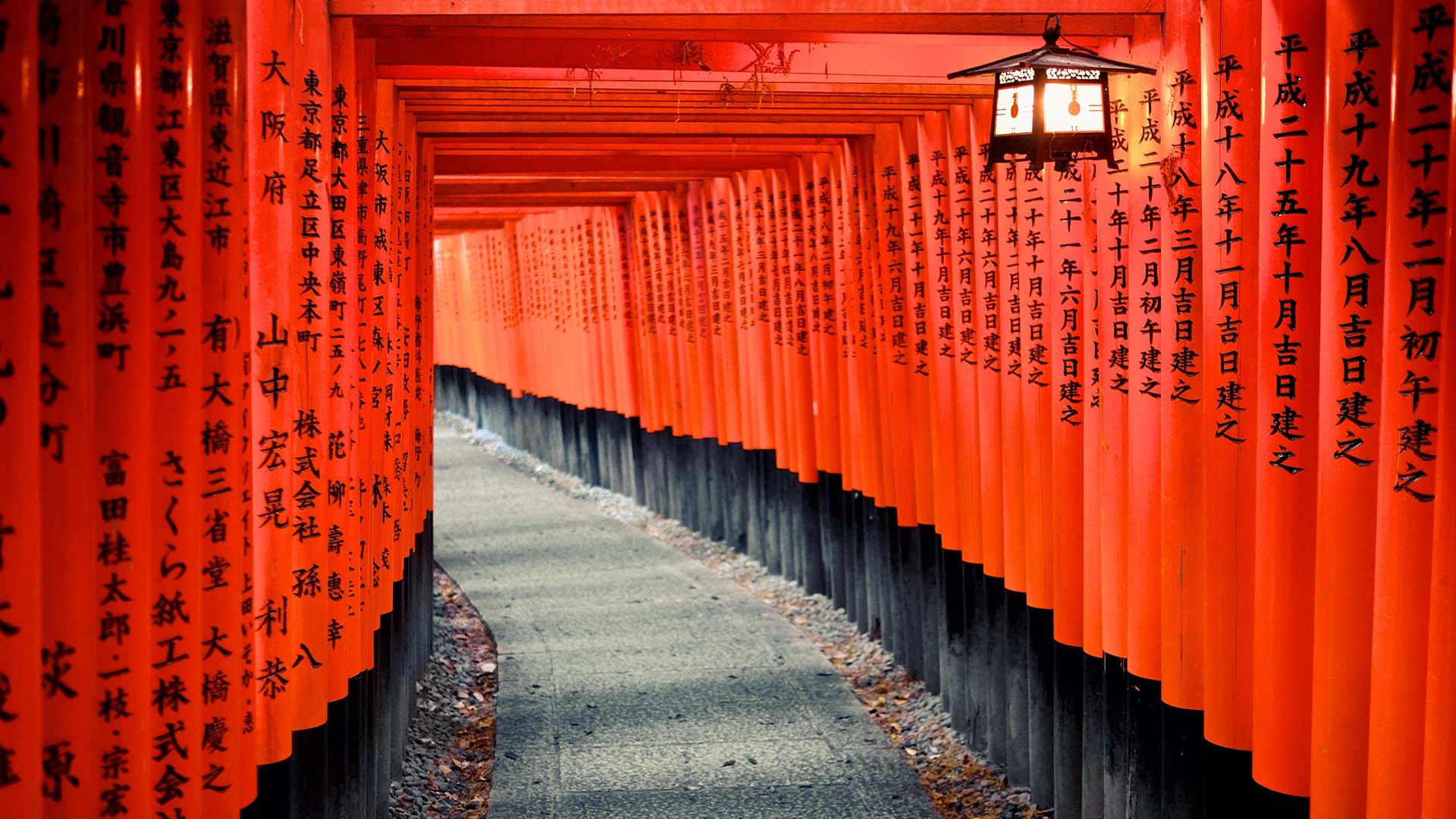 Fushimi Inari Taisha Gate i Kyoto
