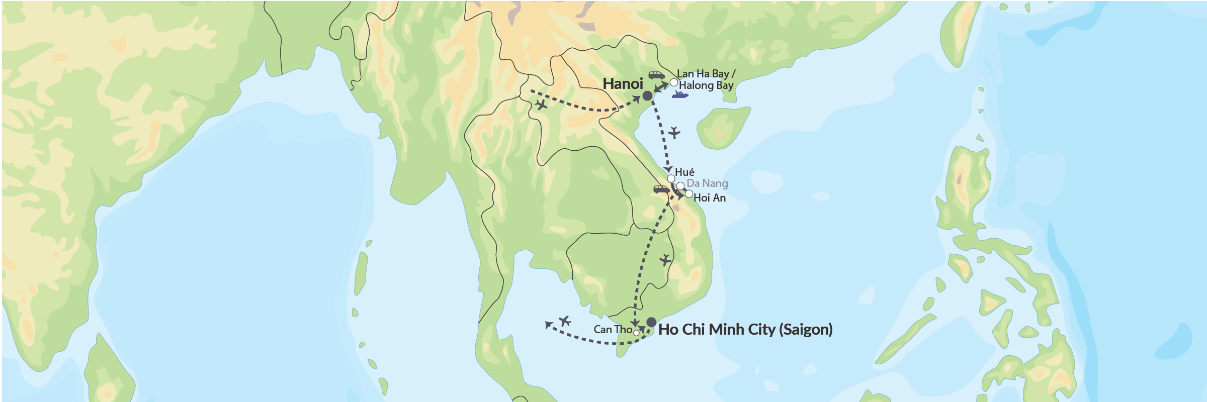 68838 Vietnams Højdepunkter
