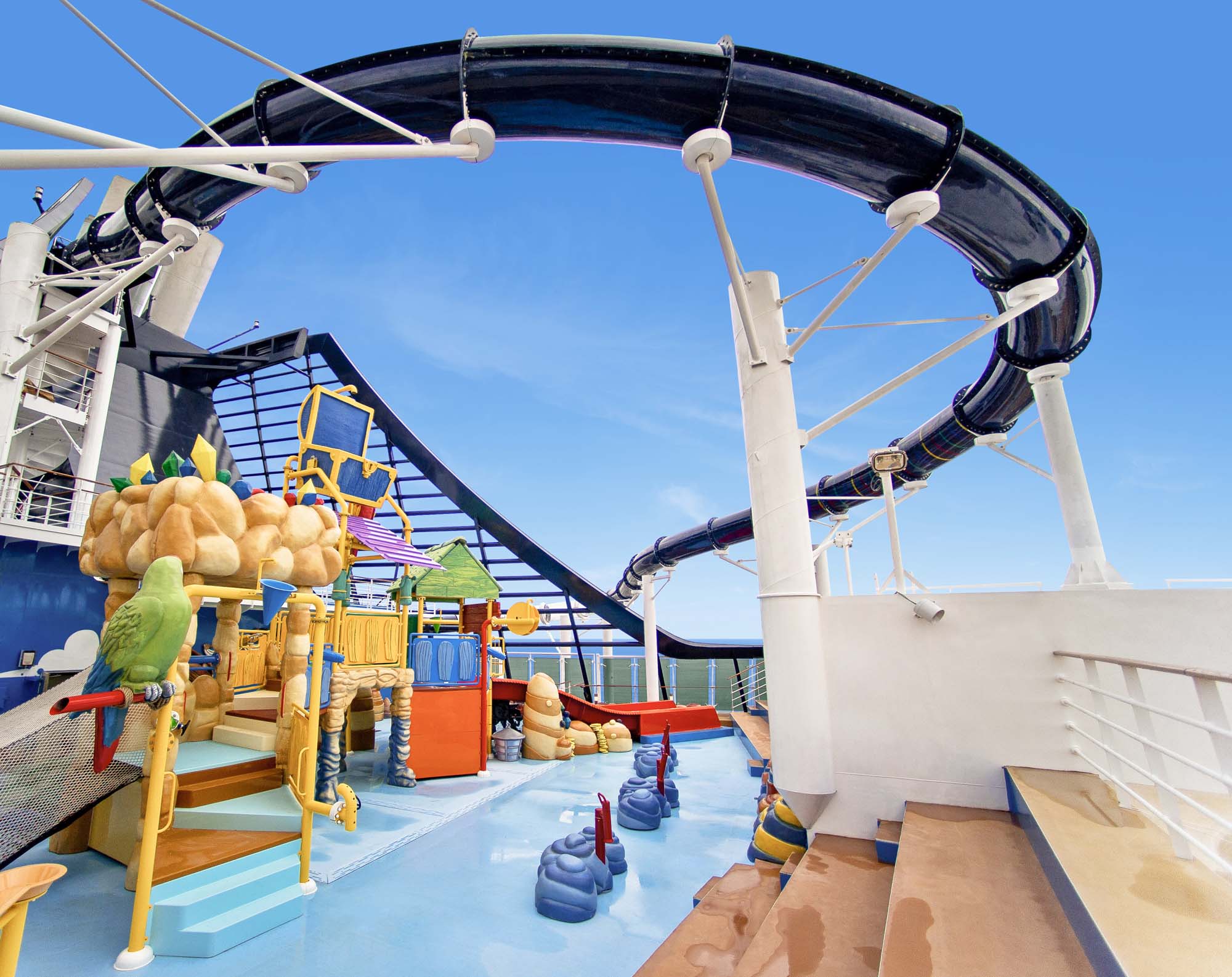 MSC Preziosa har et flott vannland-område, Aqua Park