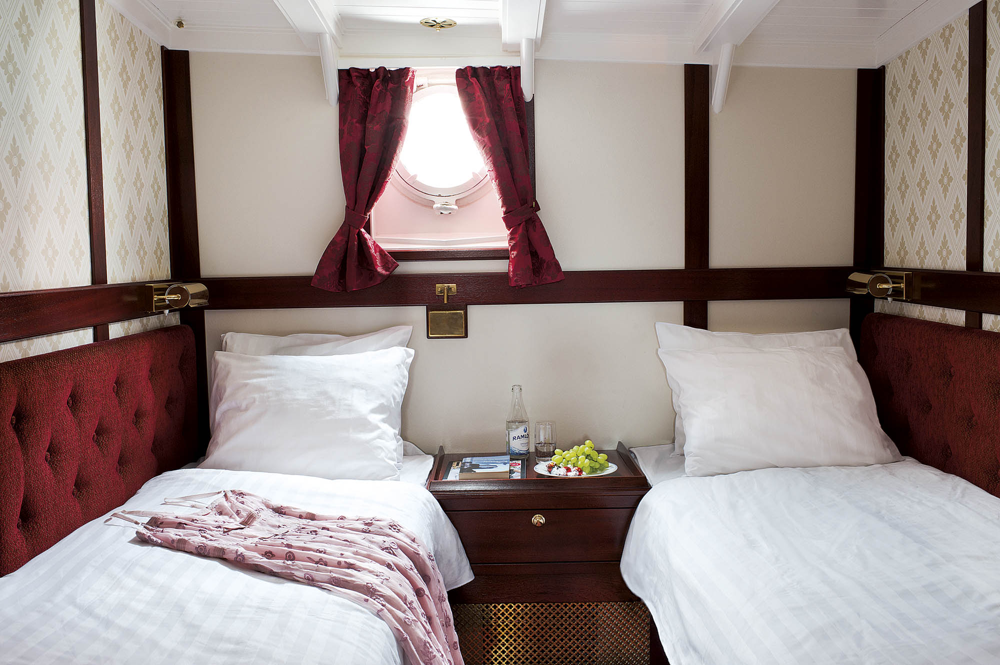 Eksempel på en lugar i kategori C på hoveddekk