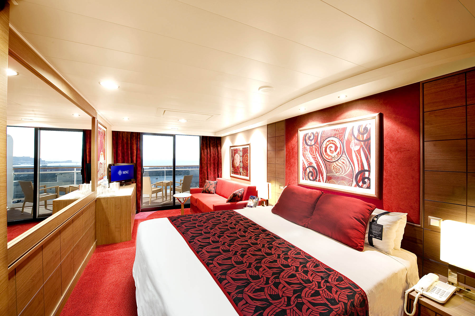 Eksempel på Aurea Suite på MSC Musica